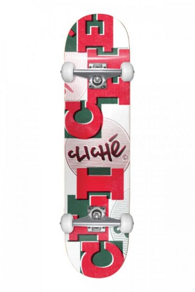 Uppercase FP Red White 7.875 Cliche