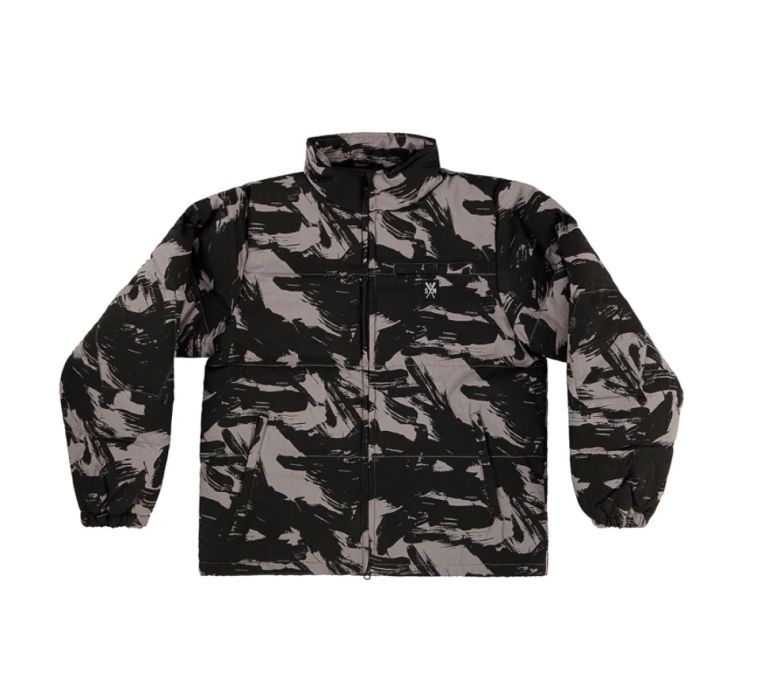 Puffer Jacket Black/Camo