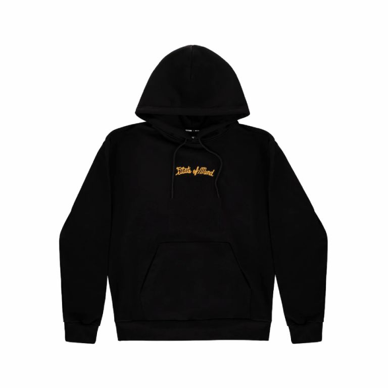 Gang Signs Hoodie Brown