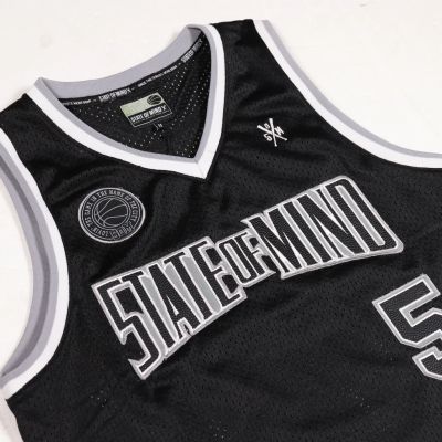 BLACK ALL STAR jersey basket 5TATE OF MIND