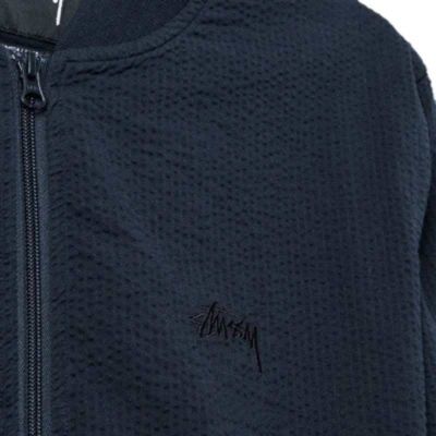 Seersucker Bomber Jacket STUSSY