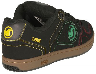 discord black nubuck rasta DVS