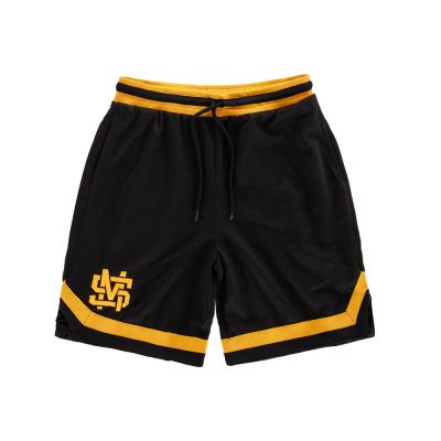 MONOGRAM JERSEY Shorts Nero 5TATE OF MIND