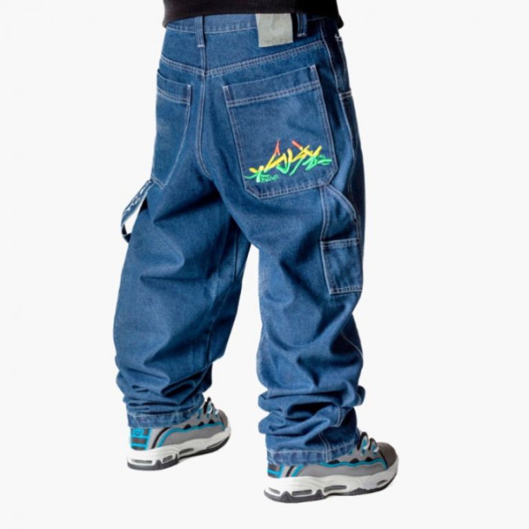 PANTALONI BAGGY HIP HOP RASTA